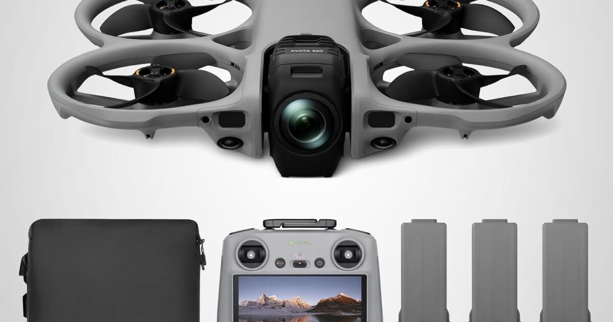 DJI Avata 360: Fly Now, Frame Later With 8K 360° FPV