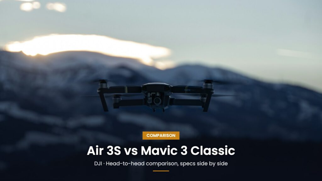 DJI Air 3S vs DJI Mavic 3 Classic