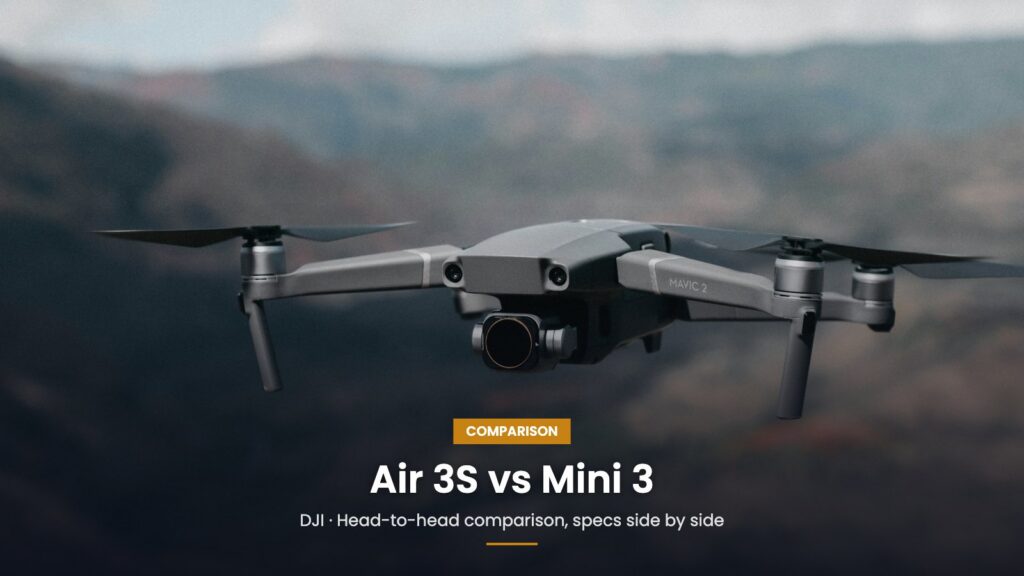 DJI Air 3S vs DJI Mini 3