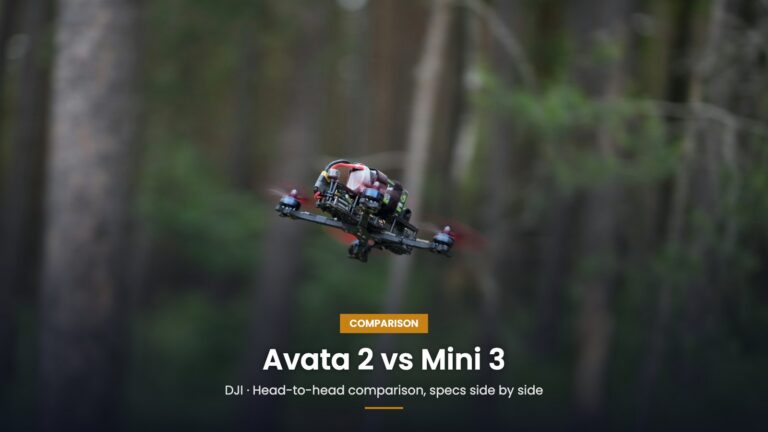 DJI Avata 2 vs DJI Mini 3: FPV Thrills or Portable Simplicity in 2026? comparison