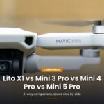 Lito X1 vs Mini 3 Pro vs Mini 4 Pro vs Mini 5 Pro (2026) comparison