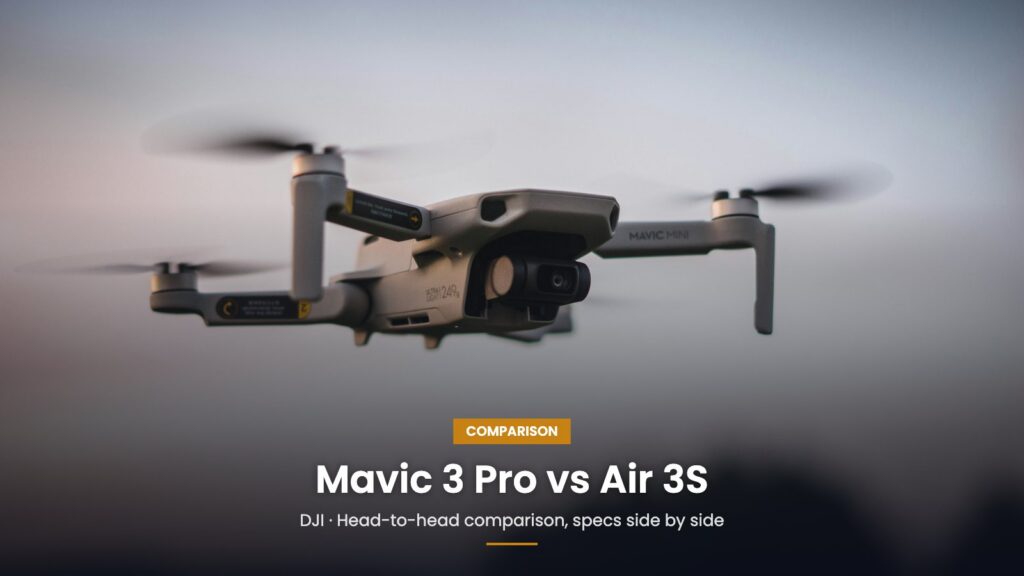 DJI Mavic 3 Pro vs DJI Air 3S