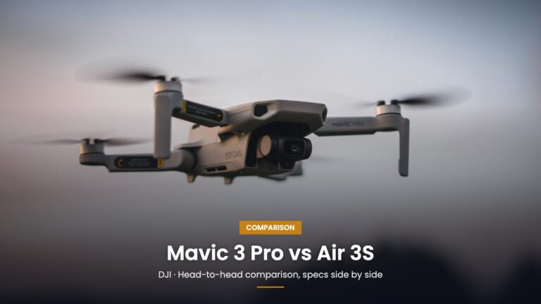 DJI Mavic 3 Pro vs DJI Air 3S: Premium Drone Ranker comparison