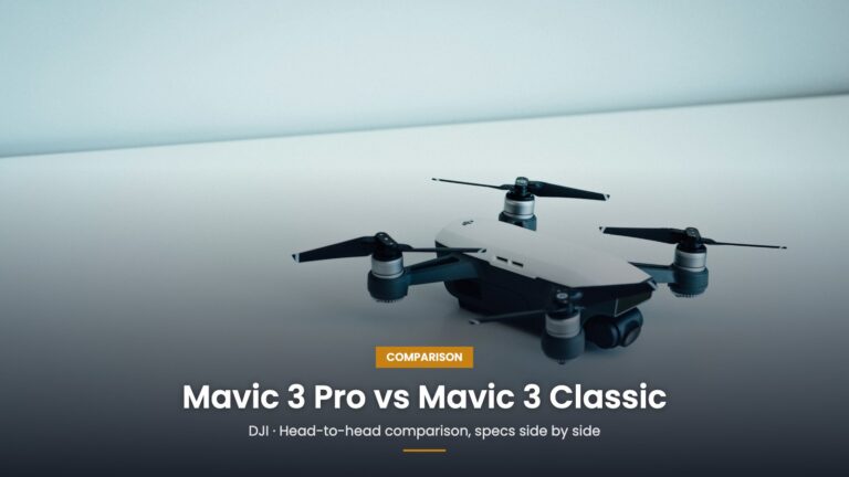 DJI Mavic 3 Pro vs DJI Mavic 3 Classic: Ultimate Drone Comparison comparison