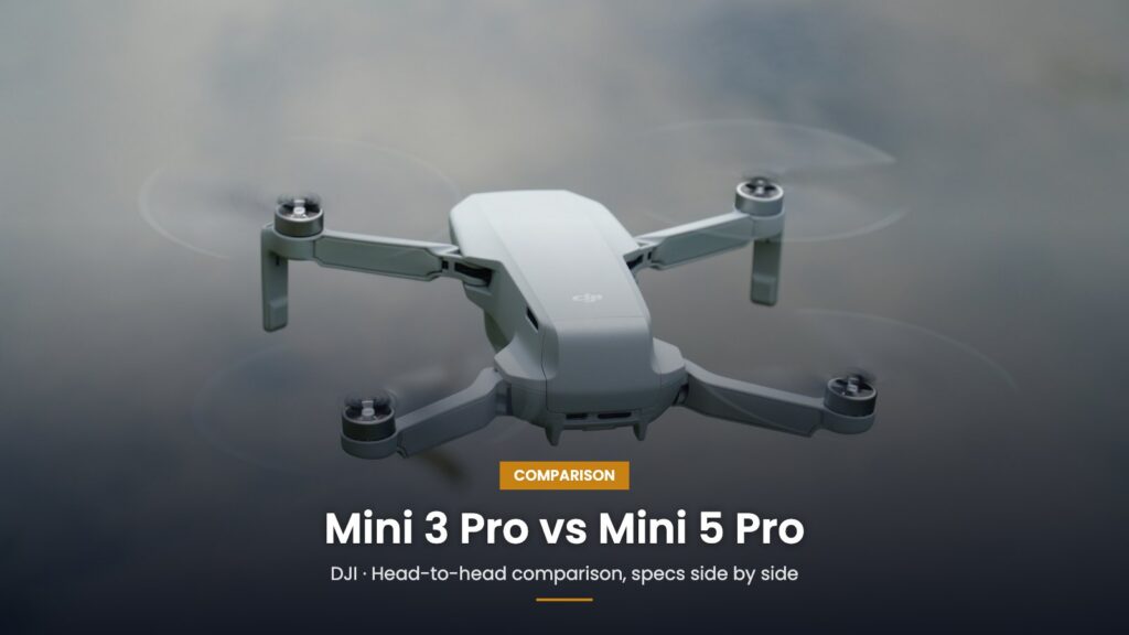 DJI Mini 3 Pro vs DJI Mini 5 Pro