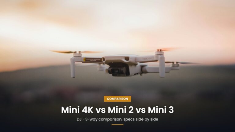 DJI Mini 4K vs DJI Mini 2 vs DJI Mini 3: Which Sub-250g Drone Reigns Supreme? comparison