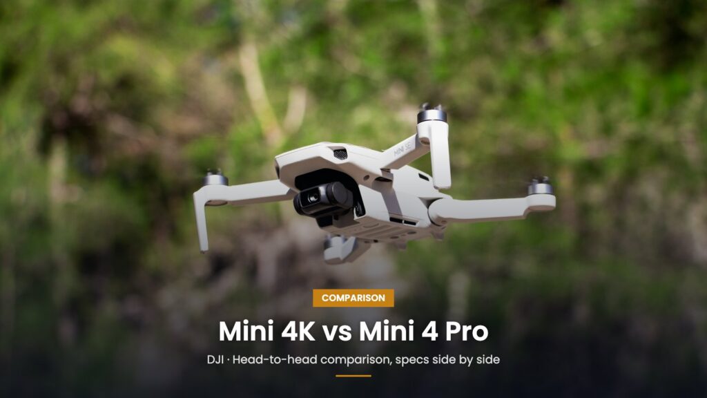 DJI Mini 4K vs DJI Mini 4 Pro