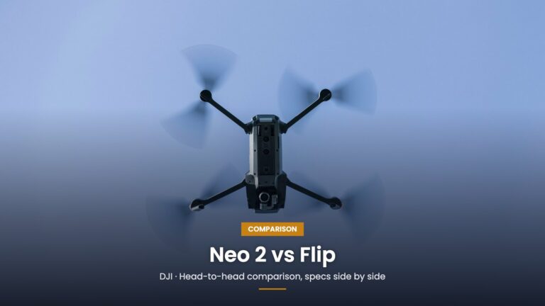 DJI Neo 2 vs DJI Flip: Which Sub-250g Drone comparison