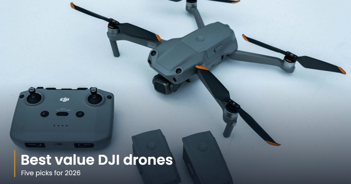 Best Price Performance DJI Drone 2026: Top 5 Value Picks