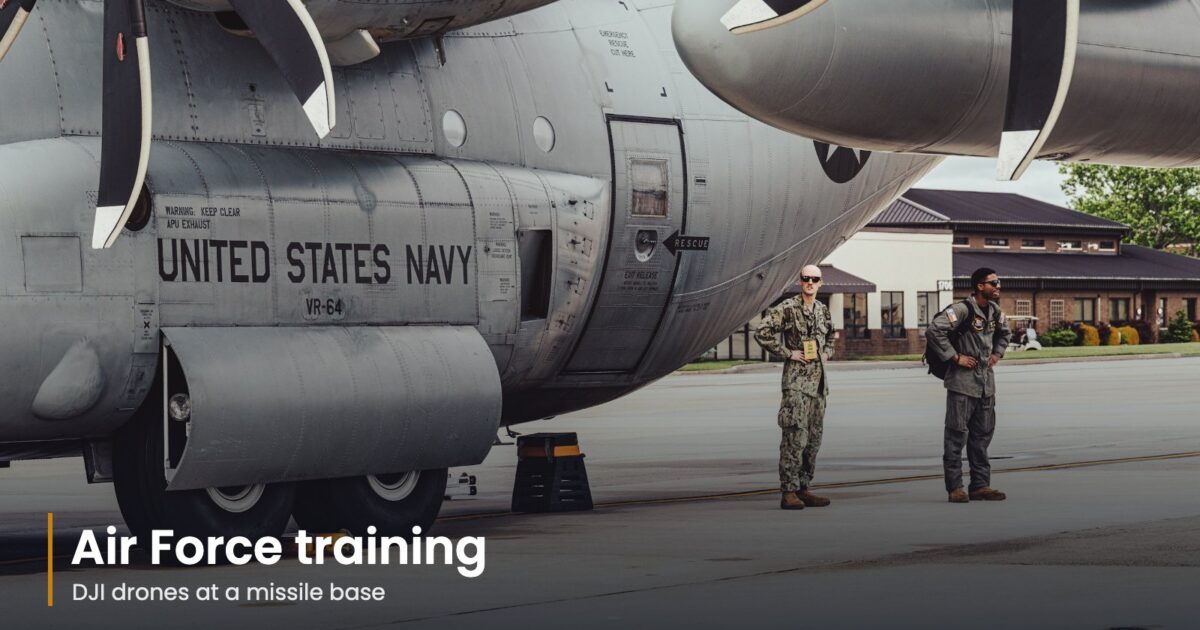 U.S. Air Force Wants DJI Drones for Nuclear Missile Base Training