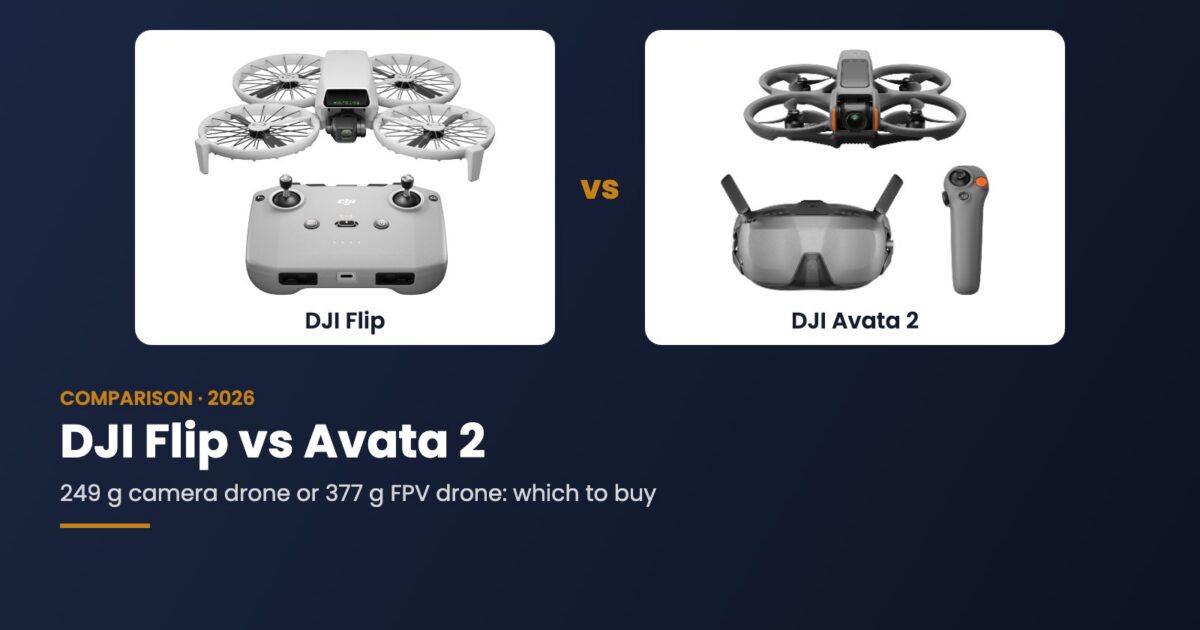 DJI Flip vs Avata 2: Camera Drone or FPV? Which One to Buy in 2026