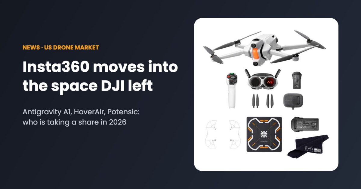 Insta360’s Antigravity Is Moving Into the US Drone Space DJI Left